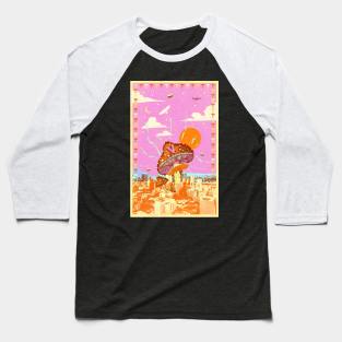 MUSHROOM CITY V Baseball T-Shirt